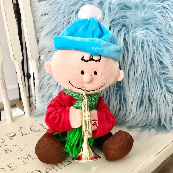 Peanuts, Charlie Brown, 2016, Gemmy, Animated Trumpet Playing and Dancing, Plush - Picture 3 of 12